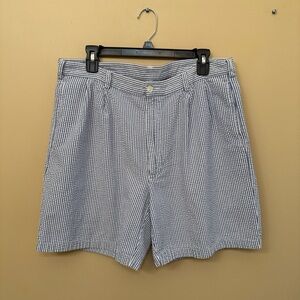 Nautical Striped Men's Shorts seersucker